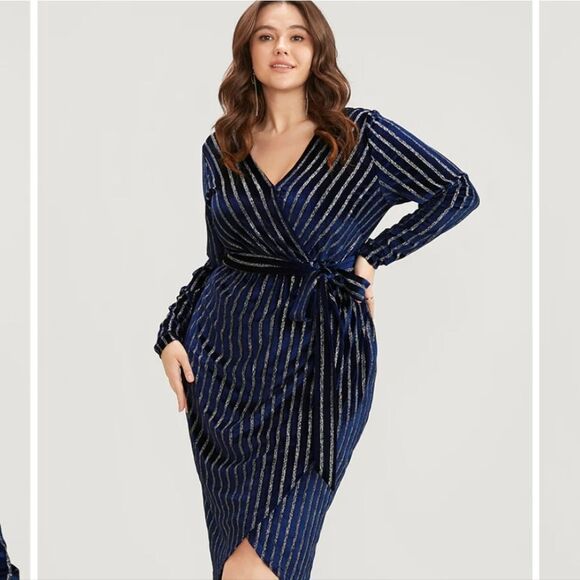 NWT BloomChic wrap dress 14 /XL - Picture 1 of 8